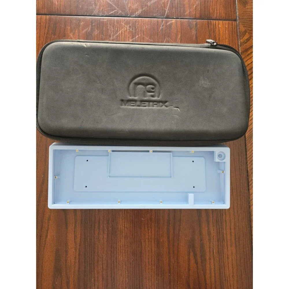 Meletrix Zoom65 Sky Blue Aluminum Case Only Replacement Shell W/ Carrying Bag